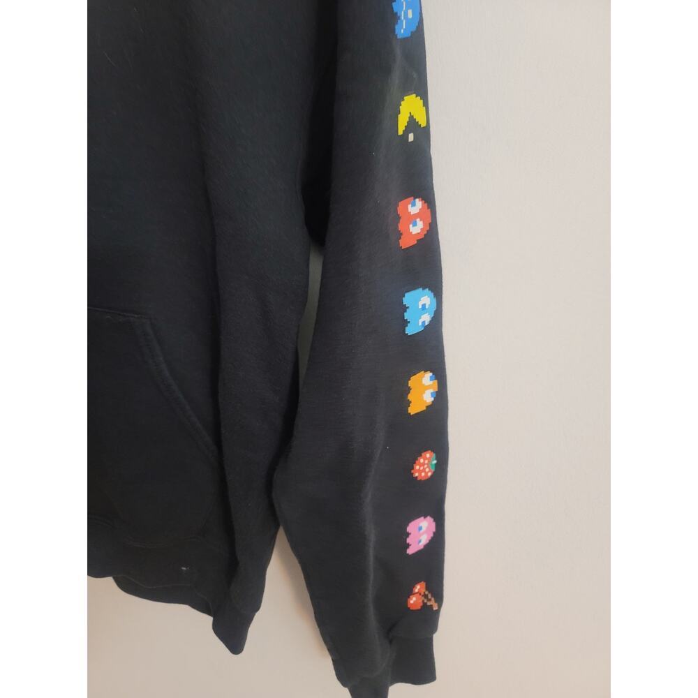 Women’s Pacman Graphic Sweatshirt Hoodie Pocket Size M - Picture 3 of 4